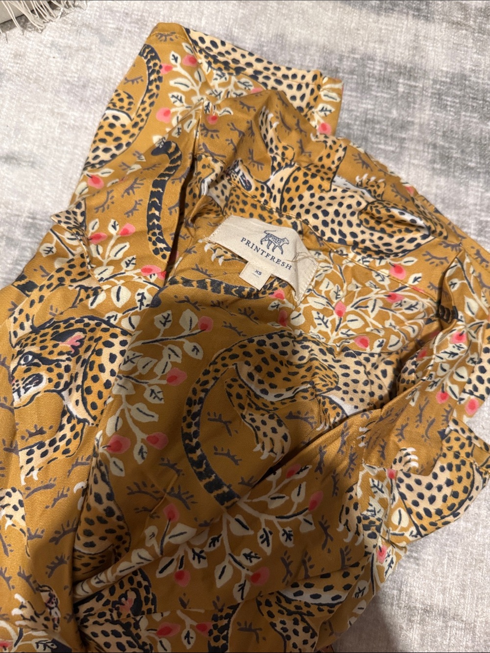 NWT Printfresh Women's Bagheera satin wildest dreams eco silky set xs - Picture 11 of 11